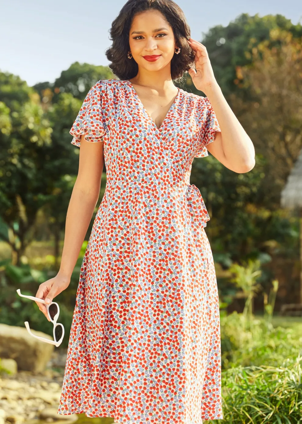 Vintage Vogue Cape Dress