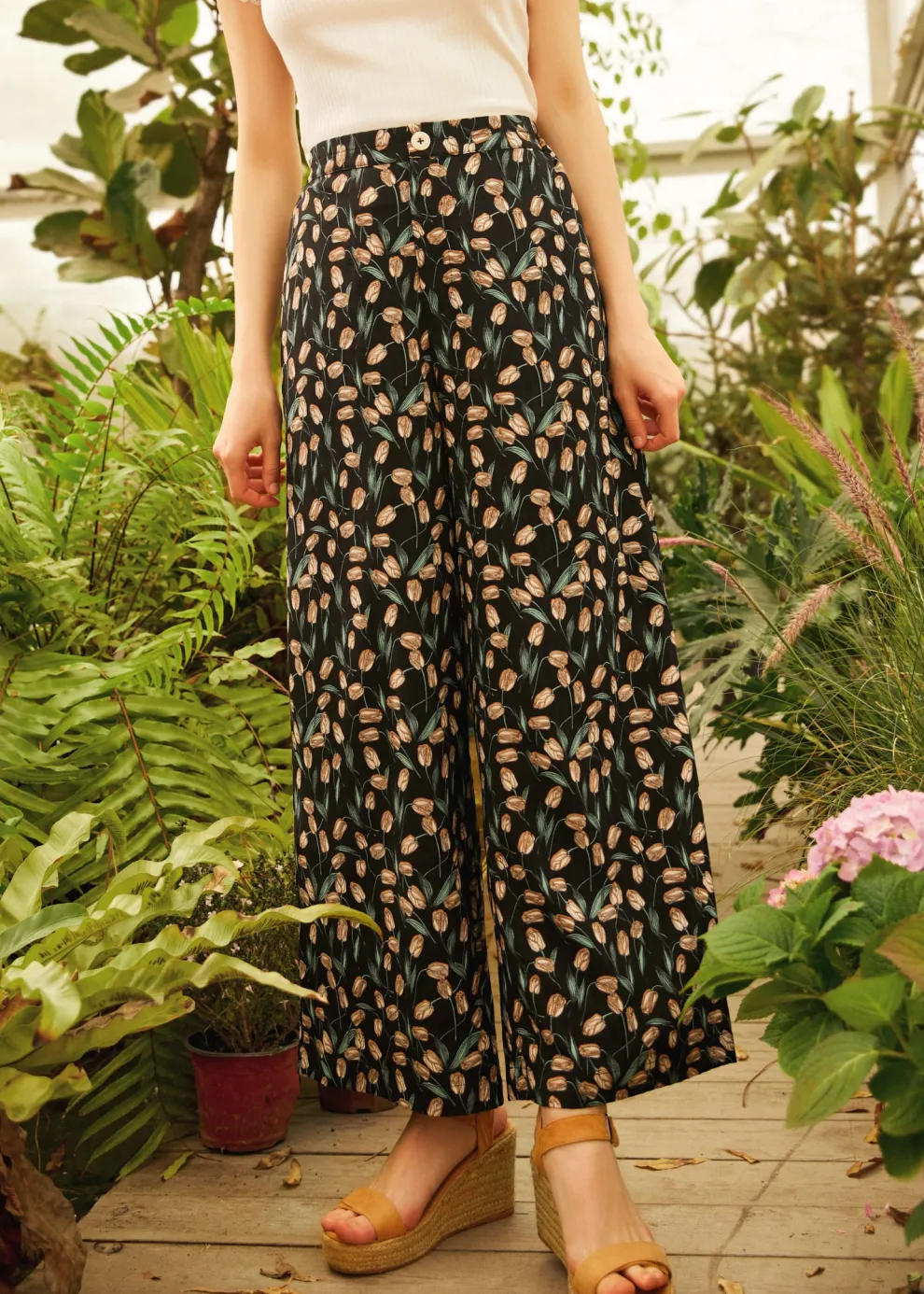 Whispers in the Garden Palazzo Pants