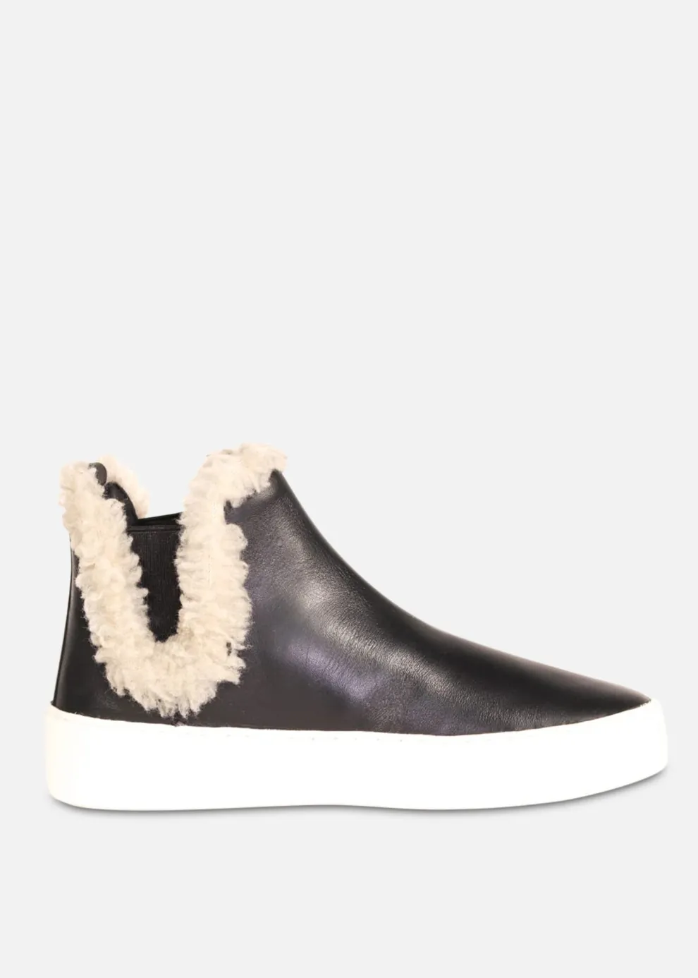 Winston Shearling Detail Sneakers