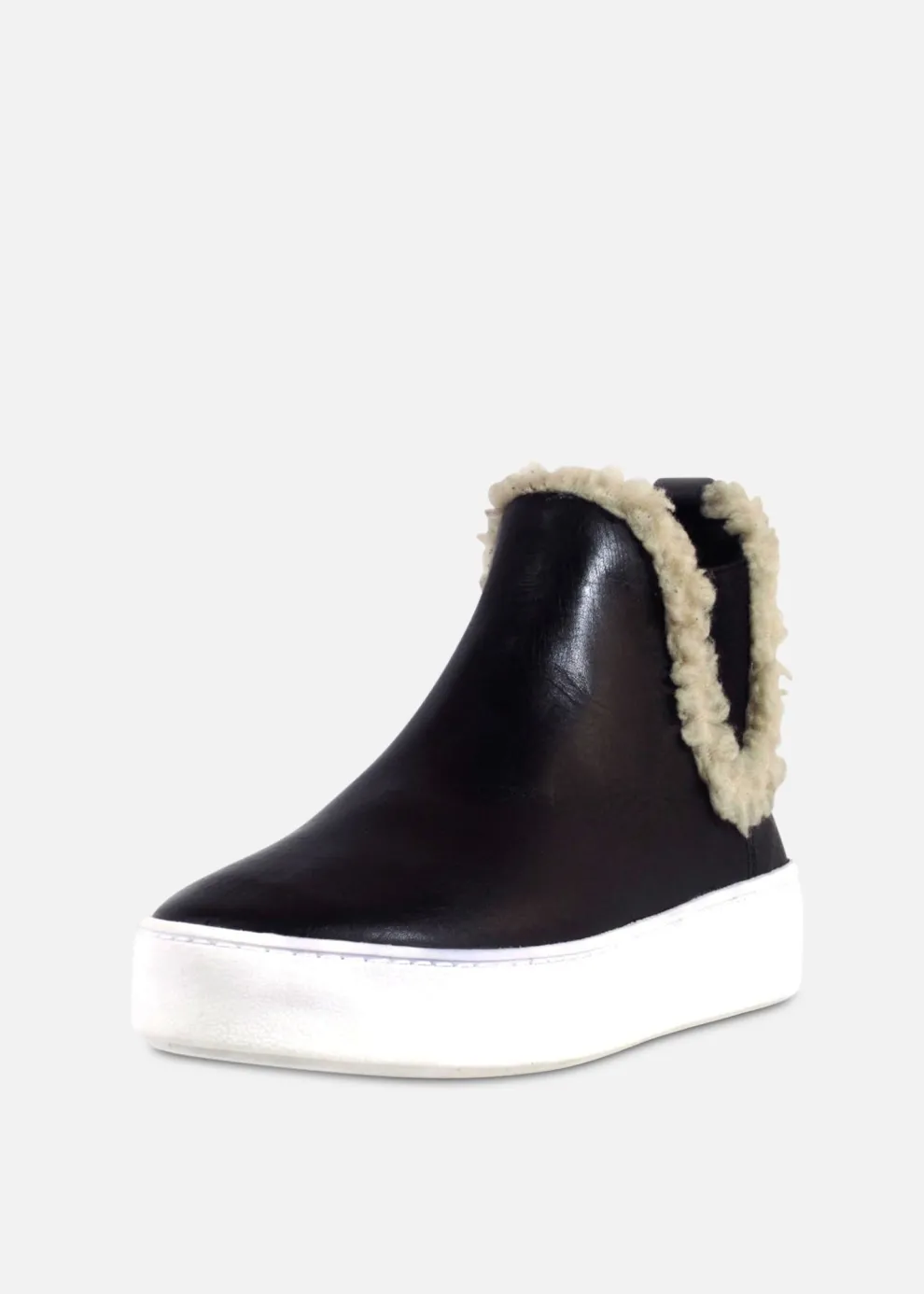 Winston Shearling Detail Sneakers