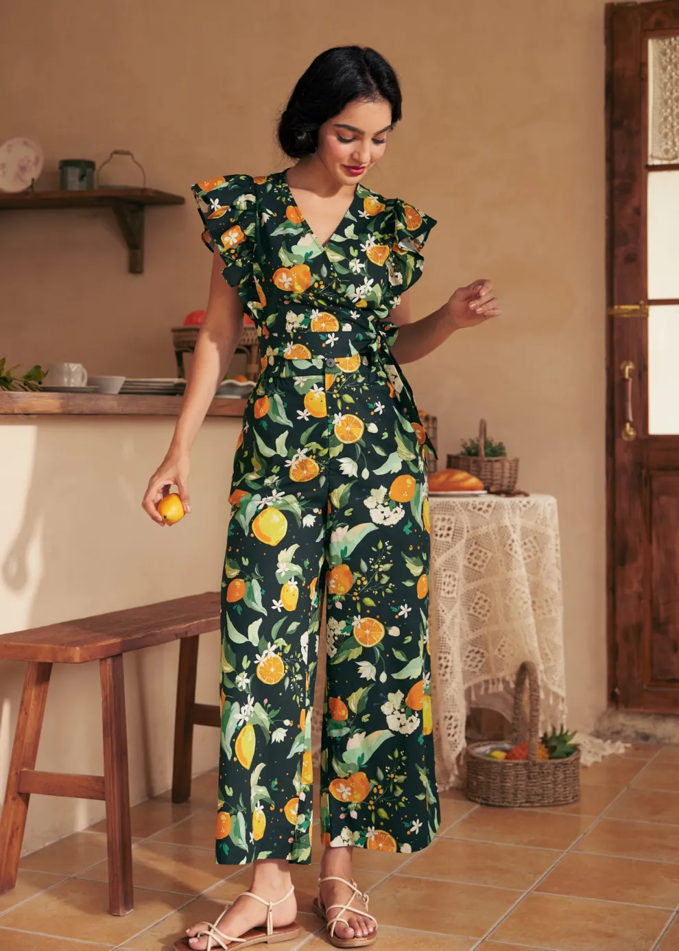 Wrapped in Ruffles Top