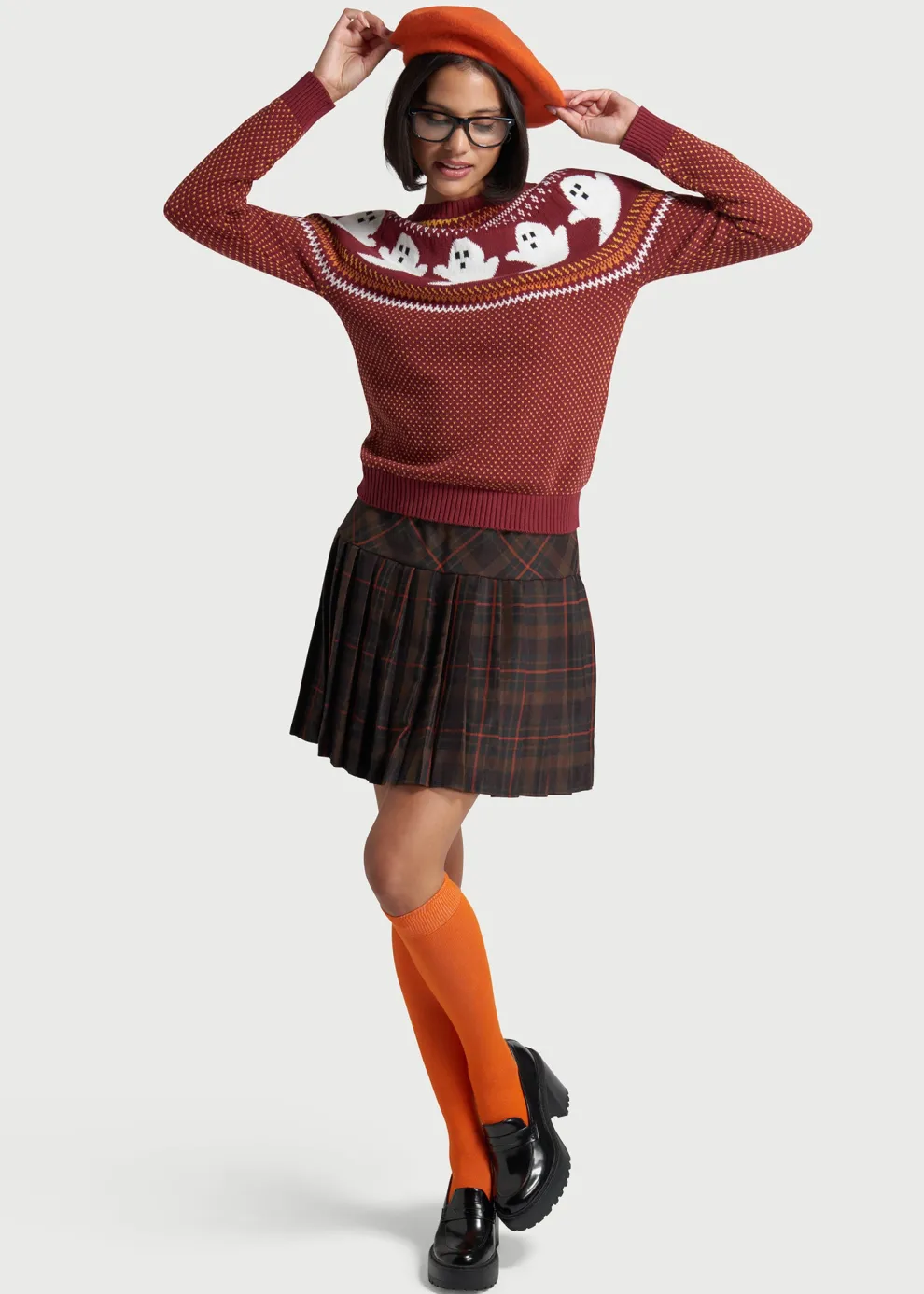 You've Been Ghosted Fair Isle Sweater